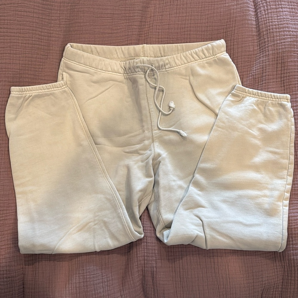 Elwood Sweatpants Cream Large